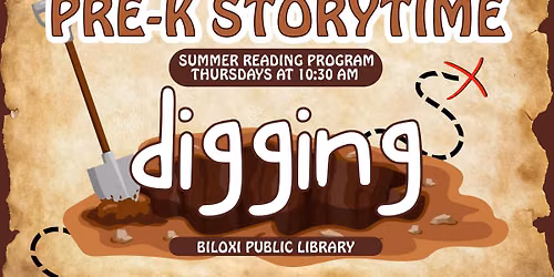 SRP Pre-K \u2014 Storytime: Digging
