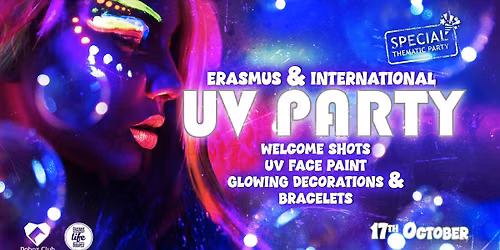 Erasmus & International UV PARTY by ELB @Doboz \u2718 17th Oct