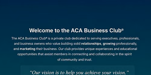 ACA Ribbon Cutting!