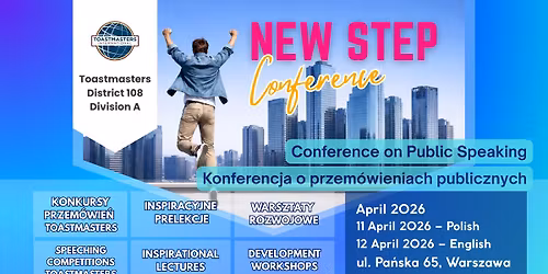 NEW STEP Conference - Toastmasters Division A