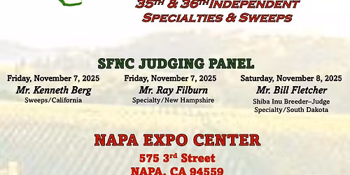 2025 SFNC Specialty show - Day 2