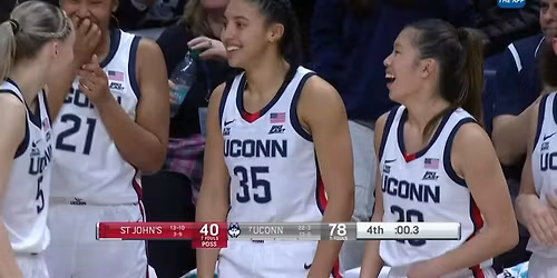 St. John's Red Storm at UConn Huskies Womens Basketball
