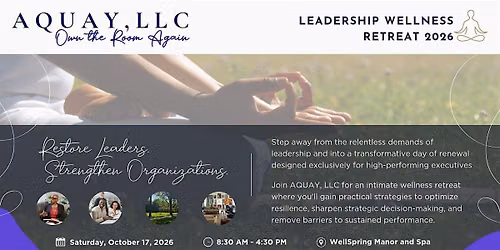 Leadership Wellness Retreat 2026