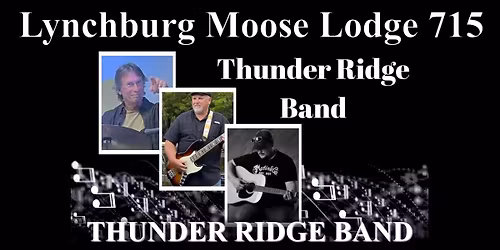 The THUNDER RIDGE BAND Entertains in the Social Quarters
