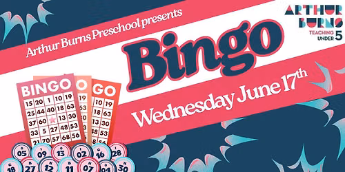 Arthur Burns Preschool presents Bingo Night Hosted by Two Fat Ladies Bingo Mobile Fundraisers
