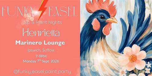 The Funky Easel Sip & Paint Party at Marinero Lounge