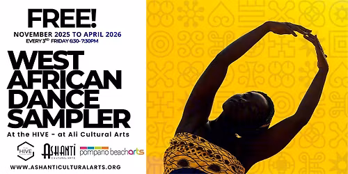 Dance Sampler  at the Hive- WEST AFRICAN DANCE  (FREE)