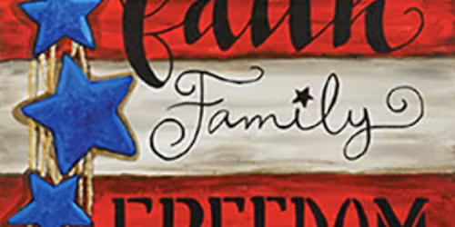"Faith, Family, Freedom" - Pollo Rosa Vineyard and Winery Celebrates