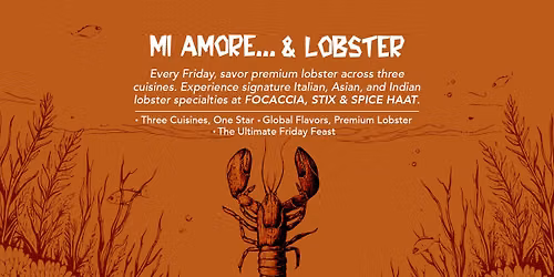 Mi Amore & Lobster- A Celebration Of Premium Lobster