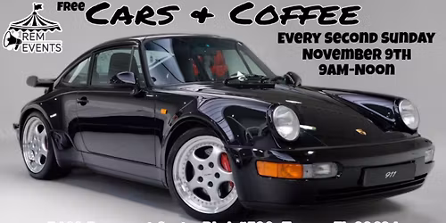 Every Second Sunday FREE Cars & Coffee By: Energetic Exotics (All Vehicles Welcome)
