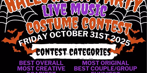 HALLOWEEN PARTY & COSTUME CONTEST