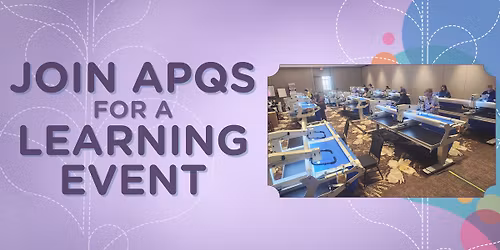 APQS Learning Event: APQS Quilt Path Basics Class | Carroll, IA