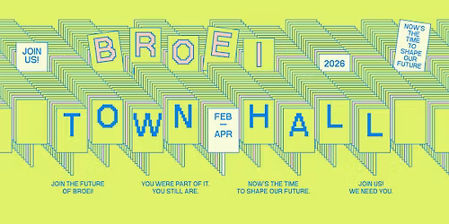 TOWN HALL - join the future of BROEI
