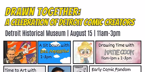 Drawn Together: A Celebration of Detroit Comic Creators