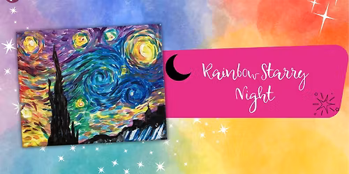 Rainbow Starry Night