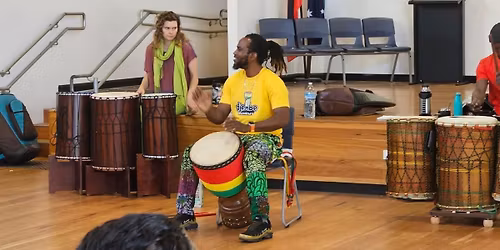 Sibo Bangoura Drum and Dance workshops at Lake Macquarie