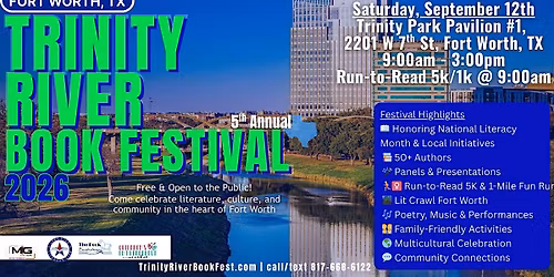 Trinity River Book Festival 2026