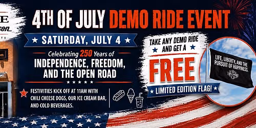 All American Cookout & Demos Rides
