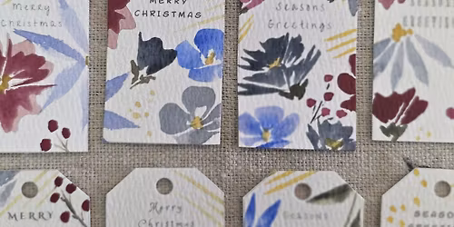 Coffee & Watercolor Workshop - Gift Tags Edition