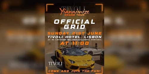 Yiannimize Grand Tour - Official Grid Start 