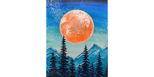 Fall Moon - Paint and Sip in Norfolk | Classpop!\u2122