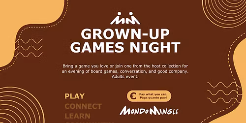 Grown-Up Board Games in Cagliari