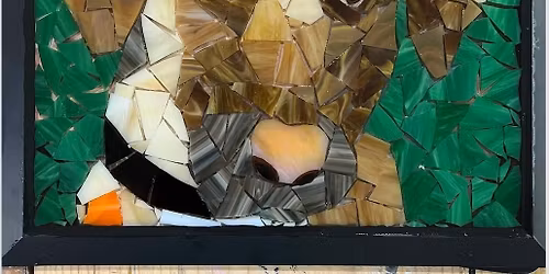 Mosaic Pet Portrait Class