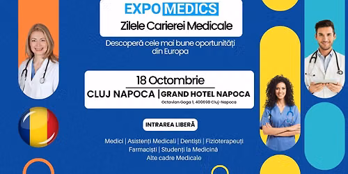 T\u00e2rg Interna\u021bional de Cariere in Domeniul Medical | Cluj Napoca 