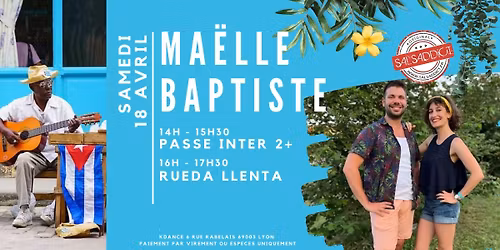 Stages salsa - Passe casino Inter 2+ et Rueda llenta