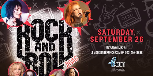 Rock & Roll Divas Drag Brunch! 9.26.26