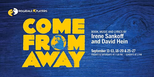 Ridgedale Players Come From Away Auditions