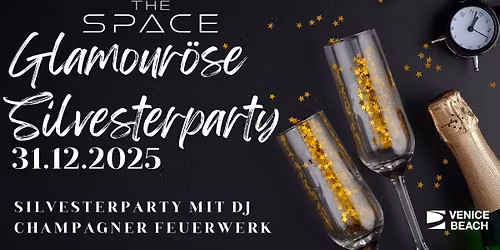 Silvester-Party mit Champagner-Feuerwerk im THE SPACE