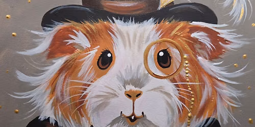 Guinea Pig Paint & Prosecco at Maunsel Lock Tea Rooms