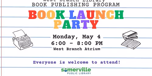 Book Publishing Program: Book Launch Party at West