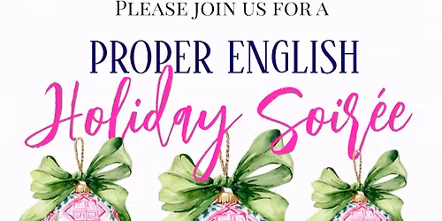Holiday Soir\u00e9e 