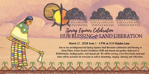 Spring Equinox HUB Blessing & Land Liberation