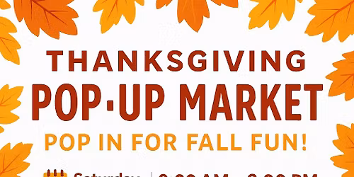 Thanksgiving Pop-Up Market