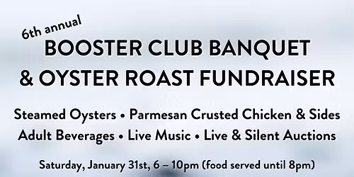 6th Annual Hanahan Athletic Booster Club Banquet & Oyster Roast Fundraiser