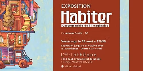 Habiter \/ Cartographie de l\u2019imaginaire
