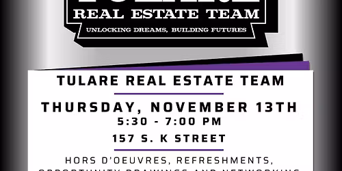November Business After Hours - Tulare Real Estate Team