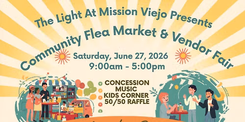 Community Flea Market & Vendor Fair