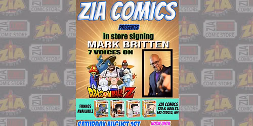 Mark Britten in store signing