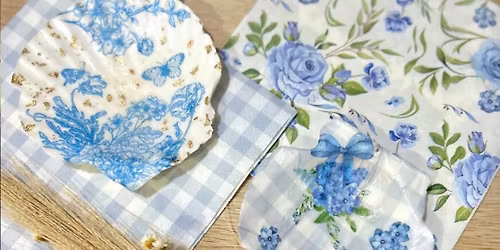 Workshop: Decoupage shells