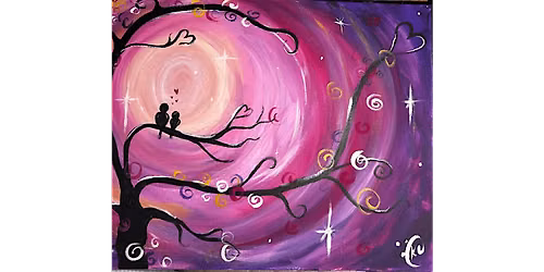 Little Love Birds Sky - Paint and Sip in Orlando | Classpop!\u2122
