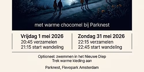 volle maan wandeling