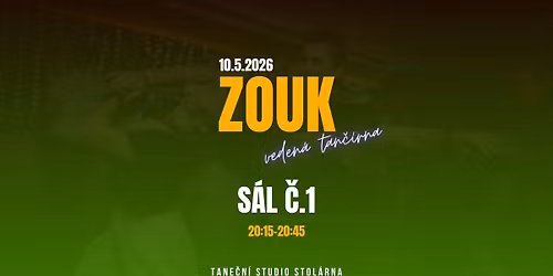 ZOUK - VEDEN\u00c1 TAN\u010c\u00cdRNA v r\u00e1mci ned\u011bln\u00ed p\u00e1rty s Martinem \u0160.