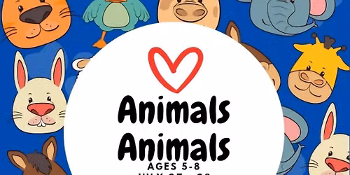 Animals theme mini Art Camp