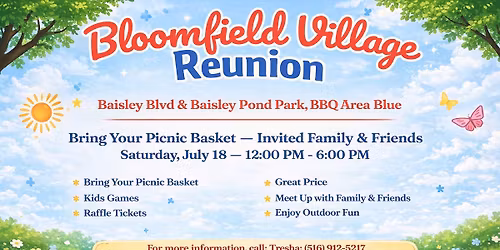 Bloomfield Village Family Reunion