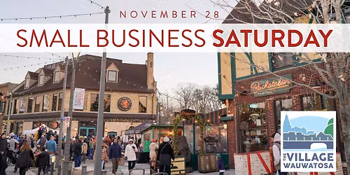 Small Business Saturday in the Village of Wauwatosa