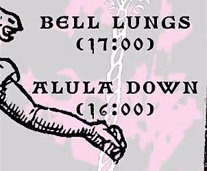 Nan's Folk Fringe SUNDAY: Bell Lungs & Alula Down